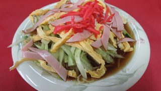 網走市　ラーメン富新　冷やしラーメン