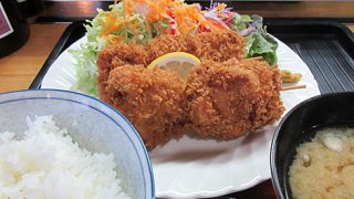 大空町女満別　敏　串かつ定食