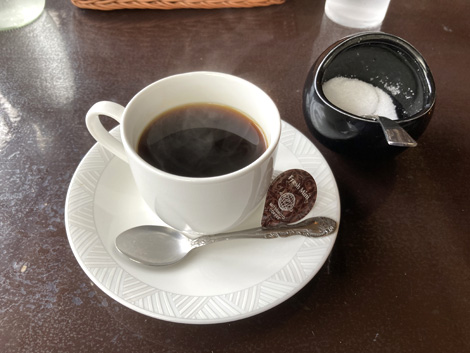 軽食＆喫茶　停車場（網走市北浜駅）コーヒー