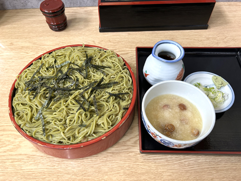 そばのかね久総本店（美幌町）なめこおろしそば