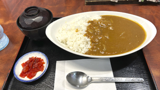 千両庵（美幌町）カレーライス