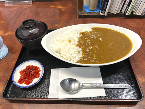 千両庵（美幌町）カレーライス