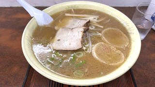 浅草軒新町支店（美幌町）味噌ラーメン大盛り