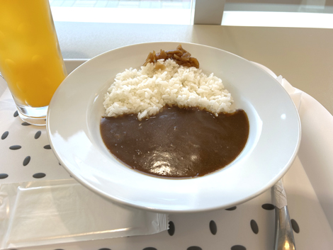 食事とコーヒーの店　午後（大空町女満別道の駅）　ハーフカレー