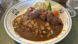 軽食＆喫茶　停車場（網走市北浜駅）ヒレカツカレー