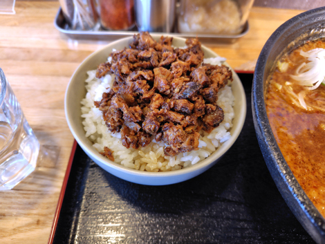 海風堂（大空町女満別）刻みチャーシュー丼