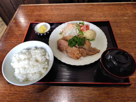 華鳳（美幌町）生姜焼き定食