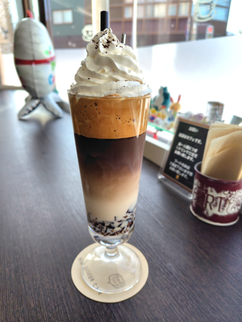 High Bridge Cafe（網走市）ふわふわカフェオレ